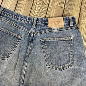 Vintage High Rise Mom Jeans Medium Wash Size 14